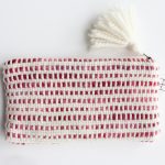 kleine Tasche, handgewebt aus Merinowolle